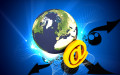 world and investment symbol Stock photo