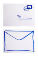 envelope both sides Stock photo